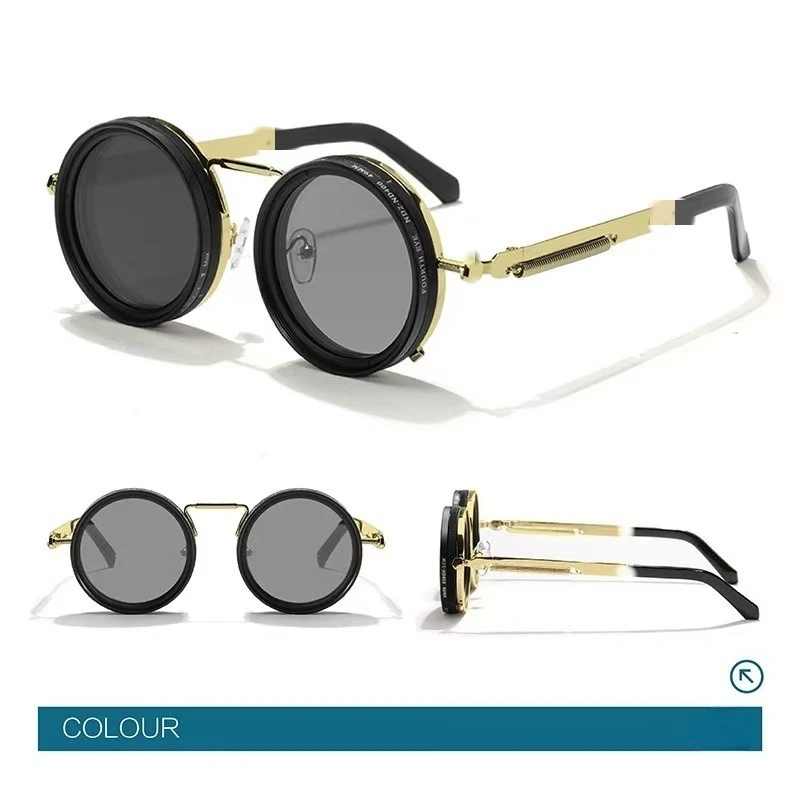 Vintage Steampunk Style ND9 Adjustable Sunglasses Retro Round Eyewear UV Filter Lens Driving Fishing Polarized Sunglasses Unisex
Vintage Steampunk Style ND9 Adjustable Sunglasses Retro Round Eyewear UV Filter Lens Driving Fishing Polarized Sunglasses Unisex