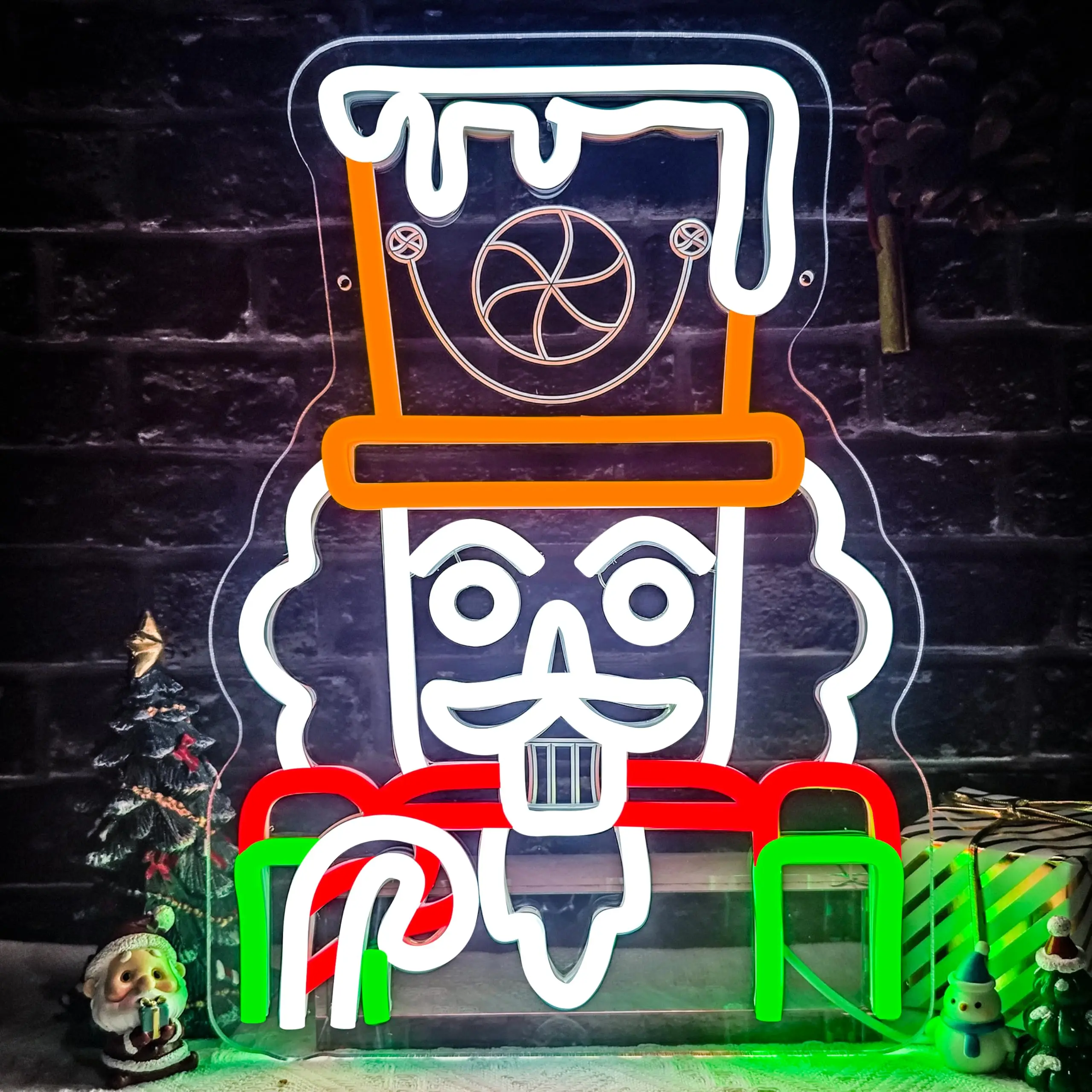 Nutcracker Christmas Neon Sign Carving Dimmable Wall Decor Neon Light for Bedroom Living Room Home Christmas Party Decor
Nutcracker Christmas Neon Sign Carving Dimmable Wall Decor Neon Light for Bedroom Living Room Home Christmas Party Decor