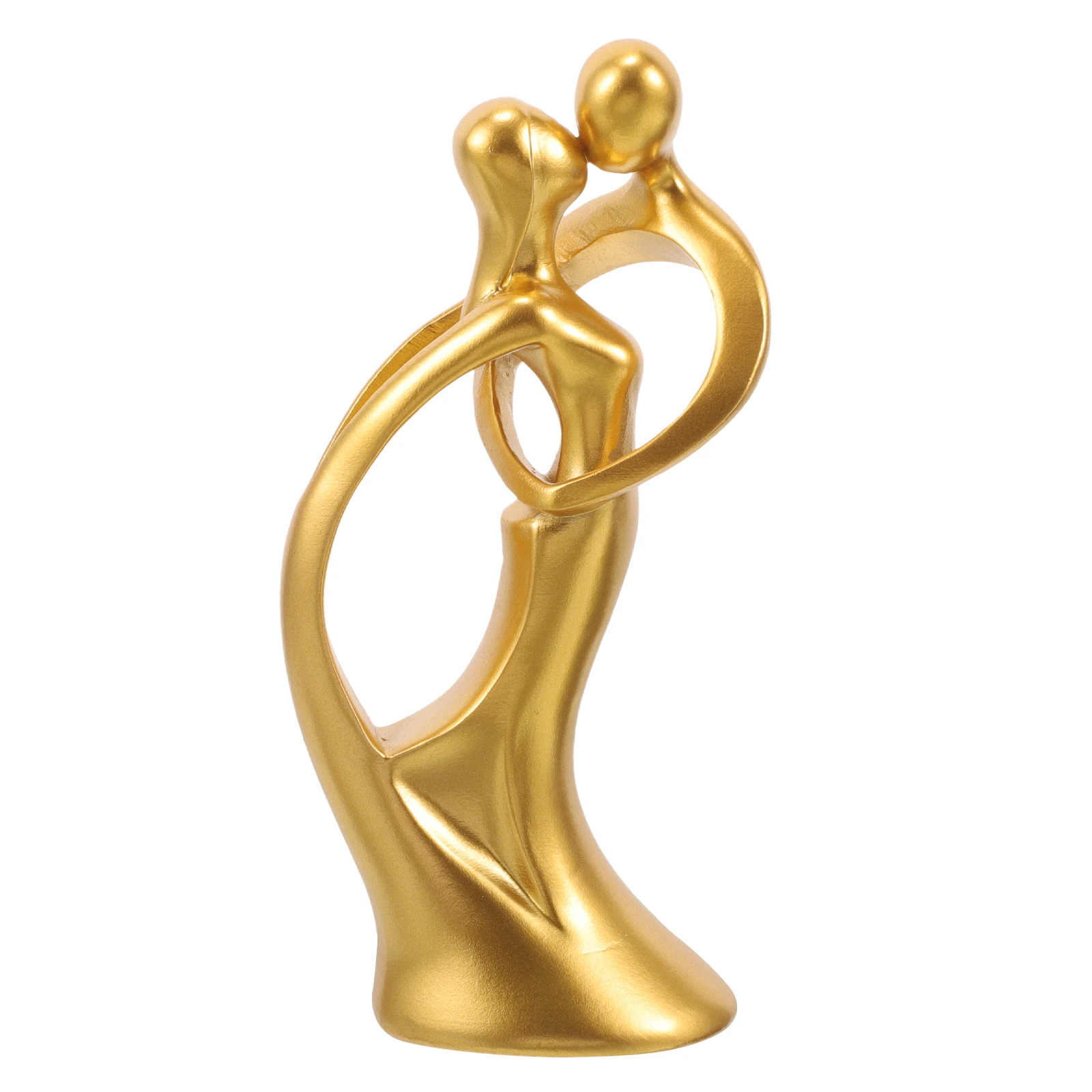Resin Couple Statue Decoration Abstract Home Decor Golden Sculpture Lover Figurine Office Wedding nament
Resin Couple Statue Decoration Abstract Home Decor Golden Sculpture Lover Figurine Office Wedding nament