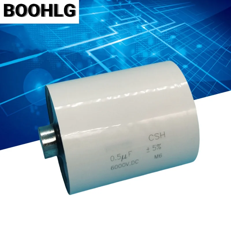 1PCS Inductive Invisible Polypropylene Film Capacitor 0.5UF 500nf 6000V 6KV 52X60MM
1PCS Inductive Invisible Polypropylene Film Capacitor 0.5UF 500nf 6000V 6KV 52X60MM