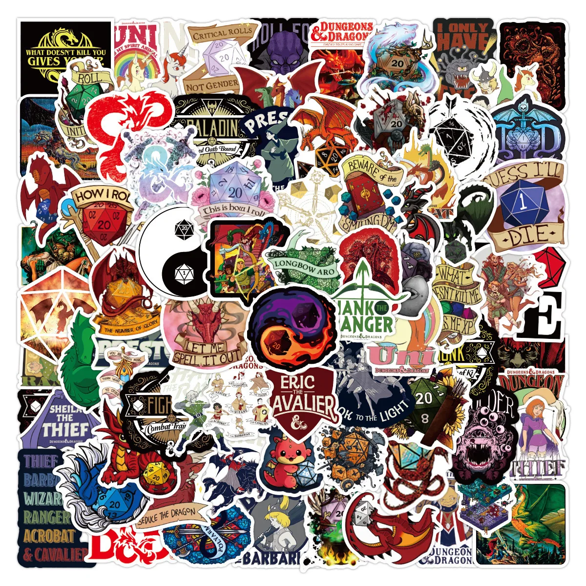 10/30/50/100PCS Dungeons & Dragons Game Cool Graffiti Decor Laptop Desk Bicycle Motorcycle Desk Waterproof Desk Toy Stickers
10/30/50/100PCS Dungeons & Dragons Game Cool Graffiti Decor Laptop Desk Bicycle Motorcycle Desk Waterproof Desk Toy Stickers