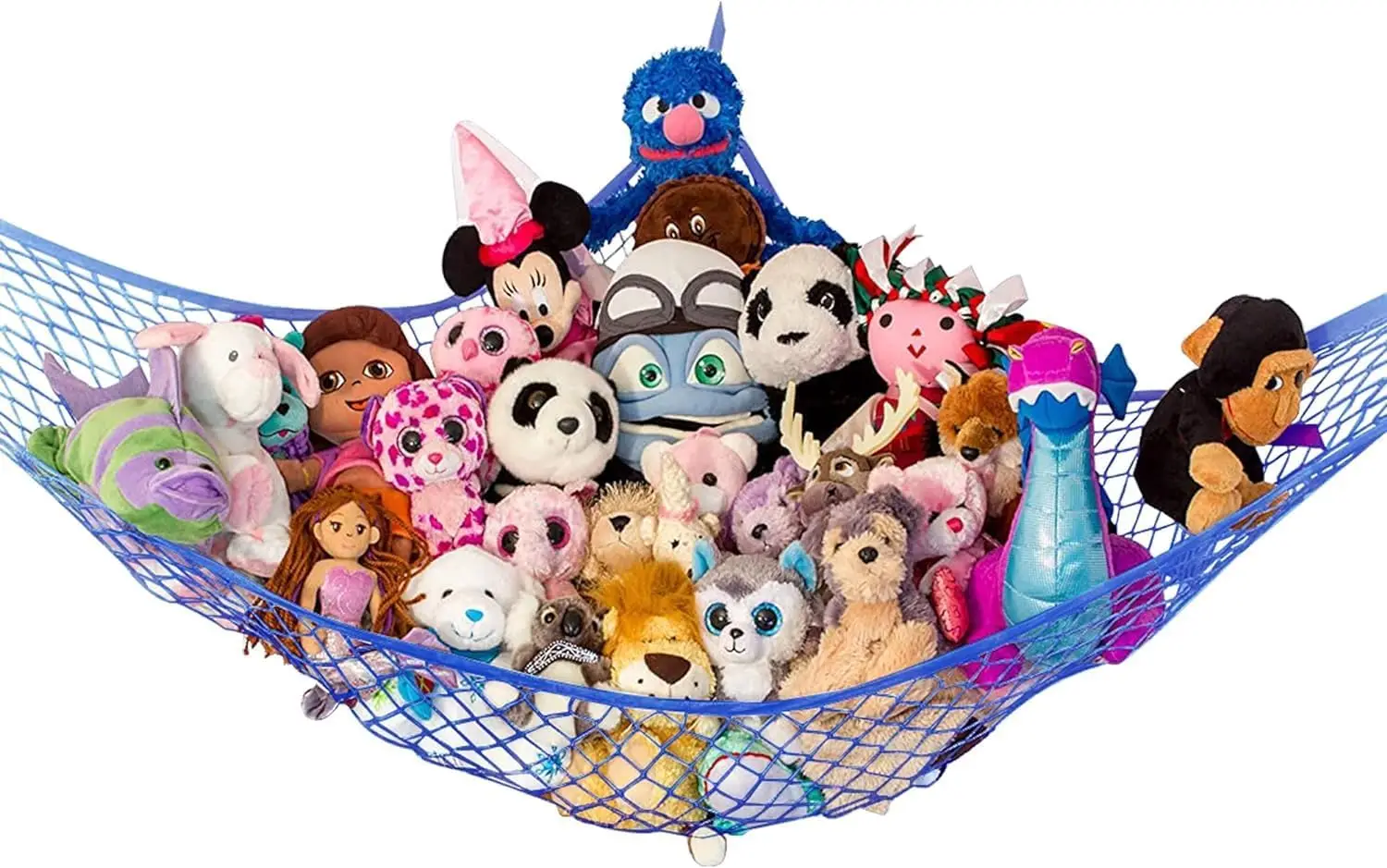 Stuffed Animal Storage Net Hammock, Nursery Hanging Organizer - Jumbo Extra Large Stuffie Party Hammo | Organize The Chaos |
Stuffed Animal Storage Net Hammock, Nursery Hanging Organizer - Jumbo Extra Large Stuffie Party Hammo | Organize The Chaos |