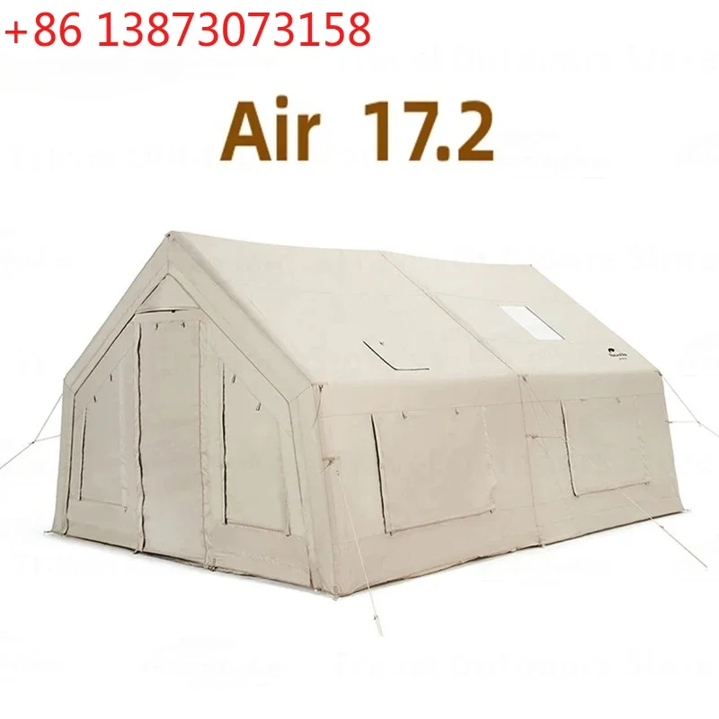 Naturehike Air 17.2 Inflatable Tent Waterproof Portable Breathable Travel 3-4 Person Family Tent Outdoor Camping Tent Big Space
Naturehike Air 17.2 Inflatable Tent Waterproof Portable Breathable Travel 3-4 Person Family Tent Outdoor Camping Tent Big Space