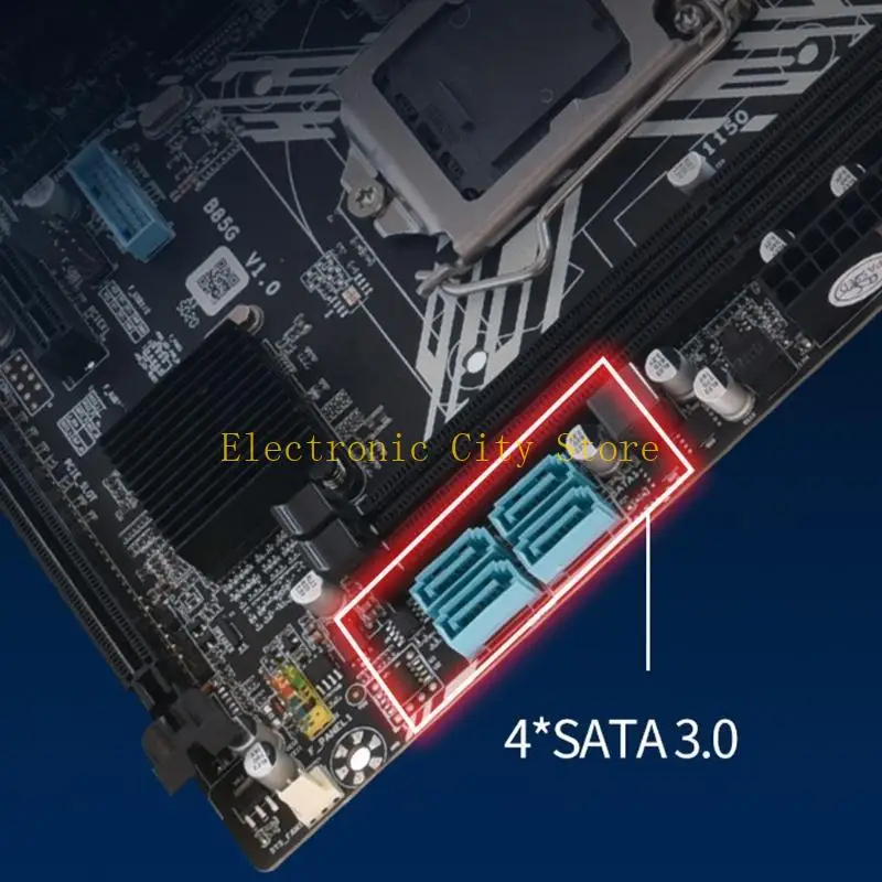 BTC B85 Desktop Motherboard CPU LGA 1150 PCIE SATA3.0 USB3.0 Motherboard 32G HU8D
BTC B85 Desktop Motherboard CPU LGA 1150 PCIE SATA3.0 USB3.0 Motherboard 32G HU8D