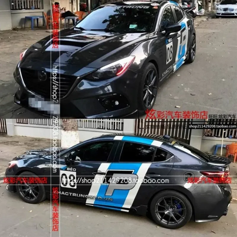 Car stickers FOR Mazda 3 body appearance personalized custom fashion racing Decal Film Accessories
Car stickers FOR Mazda 3 body appearance personalized custom fashion racing Decal Film Accessories