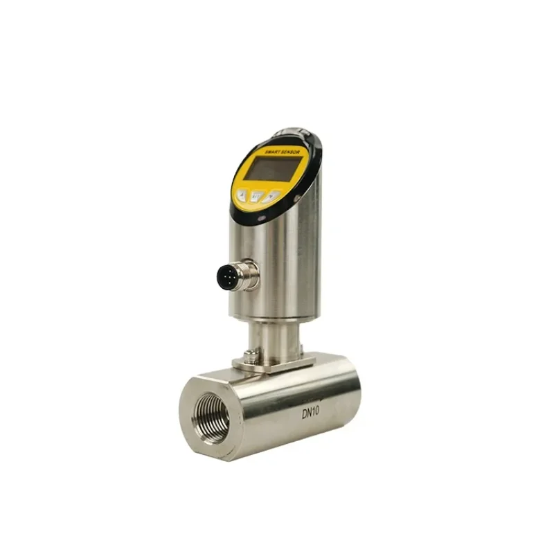 Цифровой турбинный расходомер из нержавеющей стали с ЖК-дисплеем, поддерживаемый OEM для измерения расхода воды, жидкого масла
Цифровой турбинный расходомер из нержавеющей стали с ЖК-дисплеем, поддерживаемый OEM для измерения расхода воды, жидкого масла
