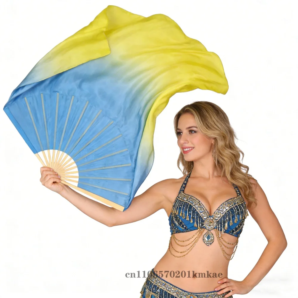 Big Size 86cm Dance Fan 100% Real Silk Gradient Bamboo Folding Veil Hand Paint Bellydance Chinese Folk Square Dancer Show Props
Big Size 86cm Dance Fan 100% Real Silk Gradient Bamboo Folding Veil Hand Paint Bellydance Chinese Folk Square Dancer Show Props