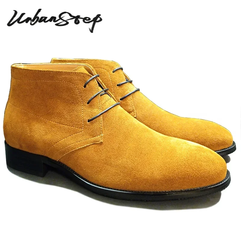 CLASSIC MEN ANKLE BOOTS SHOES BROWN BLACK HANDMADE LACE UP CASUAL MEN DRESS BOOTS OUTDOOR SUEDE LEATHER DESERT BOOTS MEN
CLASSIC MEN ANKLE BOOTS SHOES BROWN BLACK HANDMADE LACE UP CASUAL MEN DRESS BOOTS OUTDOOR SUEDE LEATHER DESERT BOOTS MEN