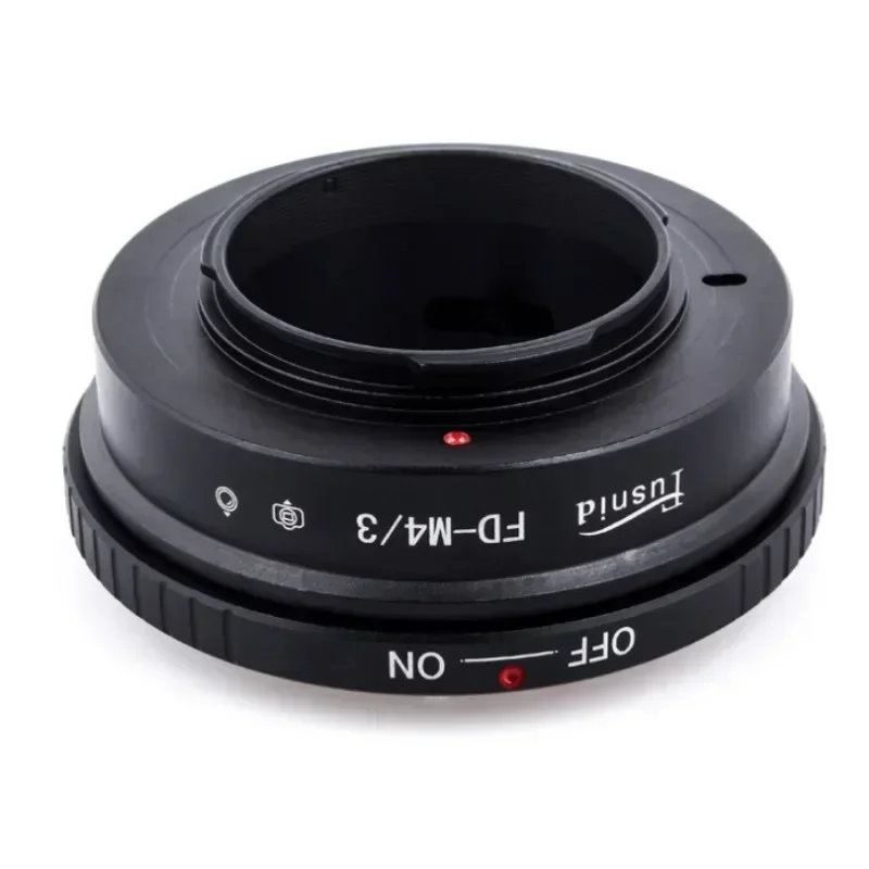 FD-M4/3 Lens Mount Adapter Ring for Canon FD Mount Lens to Micro 4/3 M4/3 mount Camera
FD-M4/3 Lens Mount Adapter Ring for Canon FD Mount Lens to Micro 4/3 M4/3 mount Camera