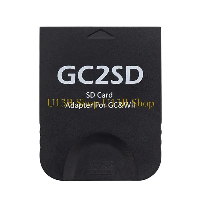 U13B GC2SD Card Adapter DIY Game Memory Card Adapter for Consoles Program Card Accessories