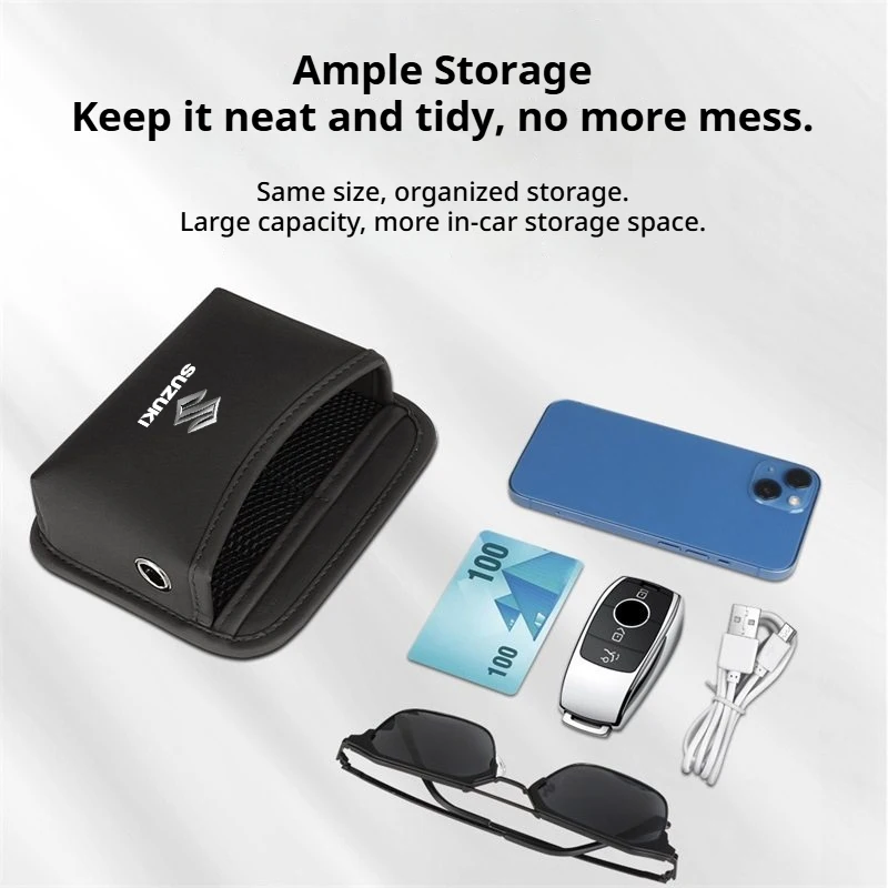 Suzuki Grand Vitara Ignis Alto Baleno SX4 Swift Jimny Antelope Gsxr Car Storage Bag Car Storage Bag Key Bag
Suzuki Grand Vitara Ignis Alto Baleno SX4 Swift Jimny Antelope Gsxr Car Storage Bag Car Storage Bag Key Bag