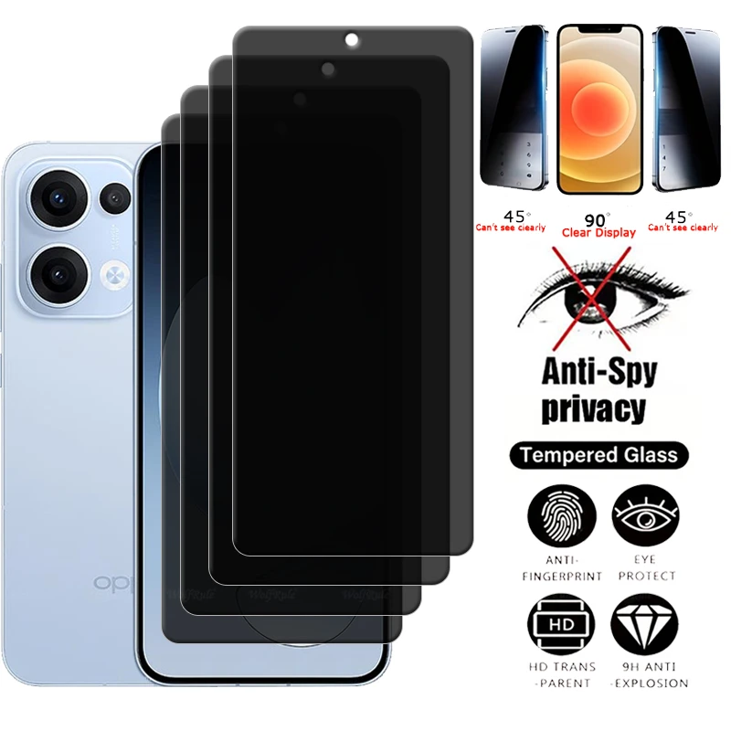 4/3/2/1Pcs For OPPO Reno 13 Glass Reno 13 Reno13 Tempered Glass Protective 9H Privacy Anti-Spy Screen Protector Reno 13 Global
4/3/2/1Pcs For OPPO Reno 13 Glass Reno 13 Reno13 Tempered Glass Protective 9H Privacy Anti-Spy Screen Protector Reno 13 Global