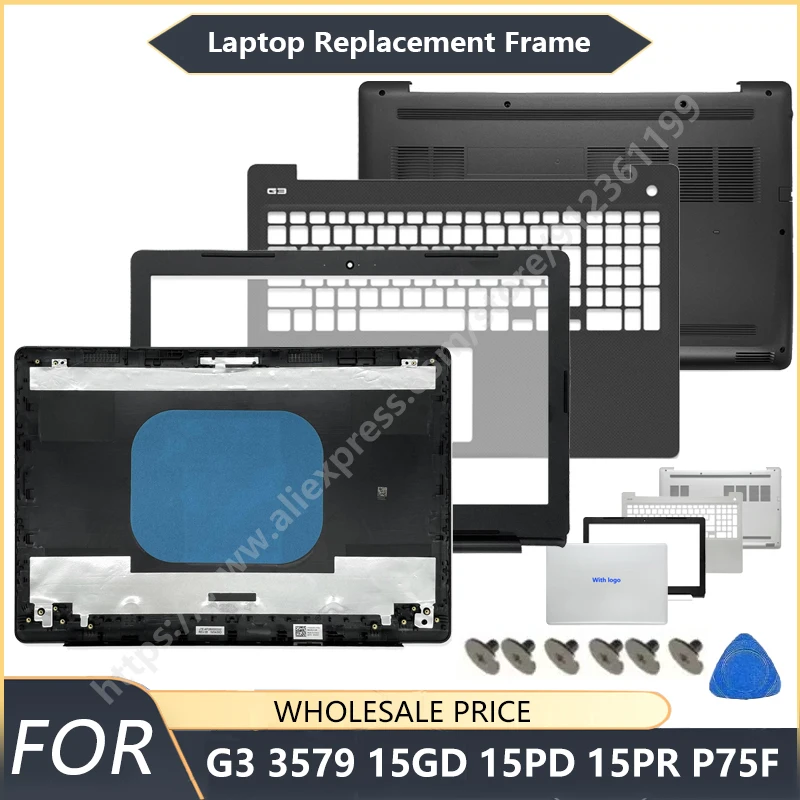Laptop Frames NEW Replacement LCD Back Cover Front Bezel Palmrest Bottom Case Hinges for G3 15 3579 15PD 15PR 15GD P75F Laptop
Laptop Frames NEW Replacement LCD Back Cover Front Bezel Palmrest Bottom Case Hinges for G3 15 3579 15PD 15PR 15GD P75F Laptop