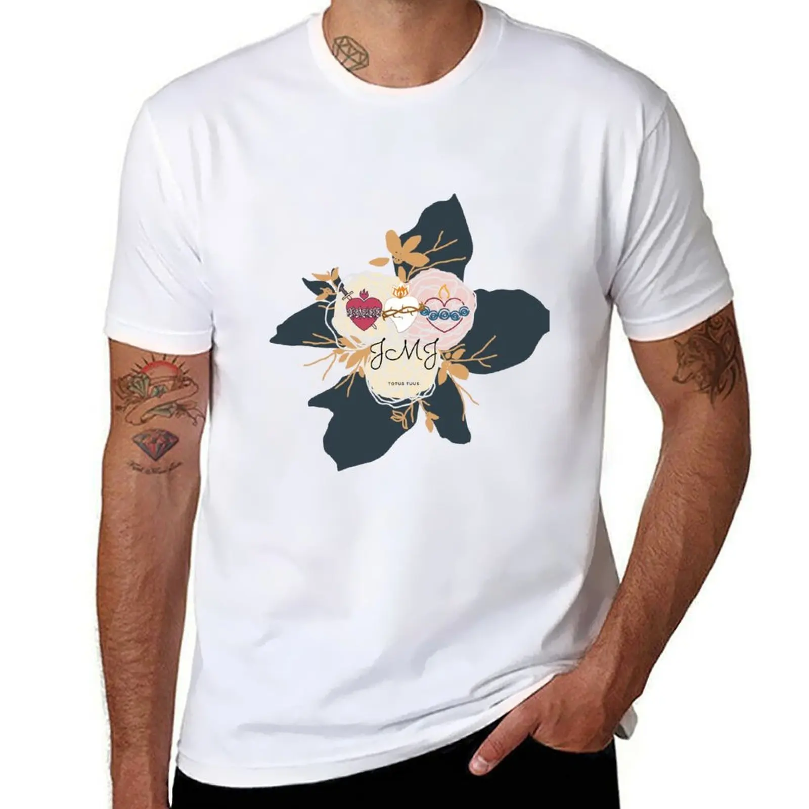 Jesus, mary, joseph JMJ totus tuus T-Shirt t shirts for man cotton funny t shirt custom print T-Shirt
Jesus, mary, joseph JMJ totus tuus T-Shirt t shirts for man cotton funny t shirt custom print T-Shirt