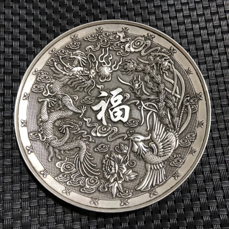 Prosperity Brought by the Dragon and the Phoenix Censer Zodiac Double Dragon Incense Holder Antique Joss-Stick Incense Base Ince
Prosperity Brought by the Dragon and the Phoenix Censer Zodiac Double Dragon Incense Holder Antique Joss-Stick Incense Base Ince