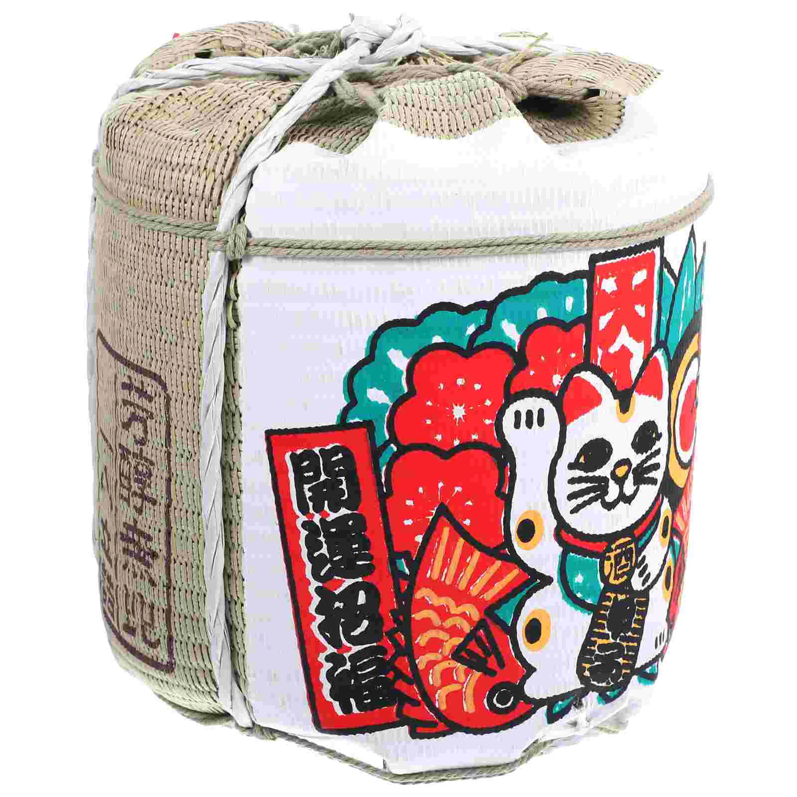 Bottle Decoration Barrel Model Gift Japanese Indoor Decorative Models Festival Decors Sake
Bottle Decoration Barrel Model Gift Japanese Indoor Decorative Models Festival Decors Sake