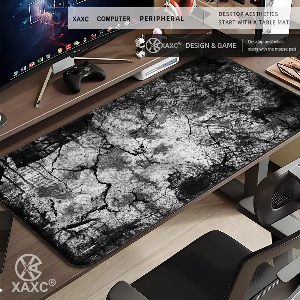 Big Black Mouse Pad Office Accessories Deskpad 1200x600 Gaming Carpet Desk Mat Gray Grunge Desktop Work Surface XAXC
Big Black Mouse Pad Office Accessories Deskpad 1200x600 Gaming Carpet Desk Mat Gray Grunge Desktop Work Surface XAXC