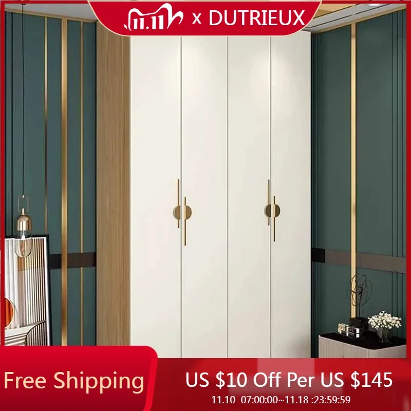 Storage Organizer Wardrobe White Gold Wooden European Wardrobe Summer Clothes Vestidor De Armario Abiertos Home Furniture
Storage Organizer Wardrobe White Gold Wooden European Wardrobe Summer Clothes Vestidor De Armario Abiertos Home Furniture