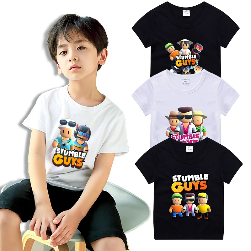 Stumbles Guys Kids Clothing Tees Summer Printed Cartoon Fashion Short Sleeve T-shirt BOYS Loose Casual Tops T Shirts Crewneck
Stumbles Guys Kids Clothing Tees Summer Printed Cartoon Fashion Short Sleeve T-shirt BOYS Loose Casual Tops T Shirts Crewneck
