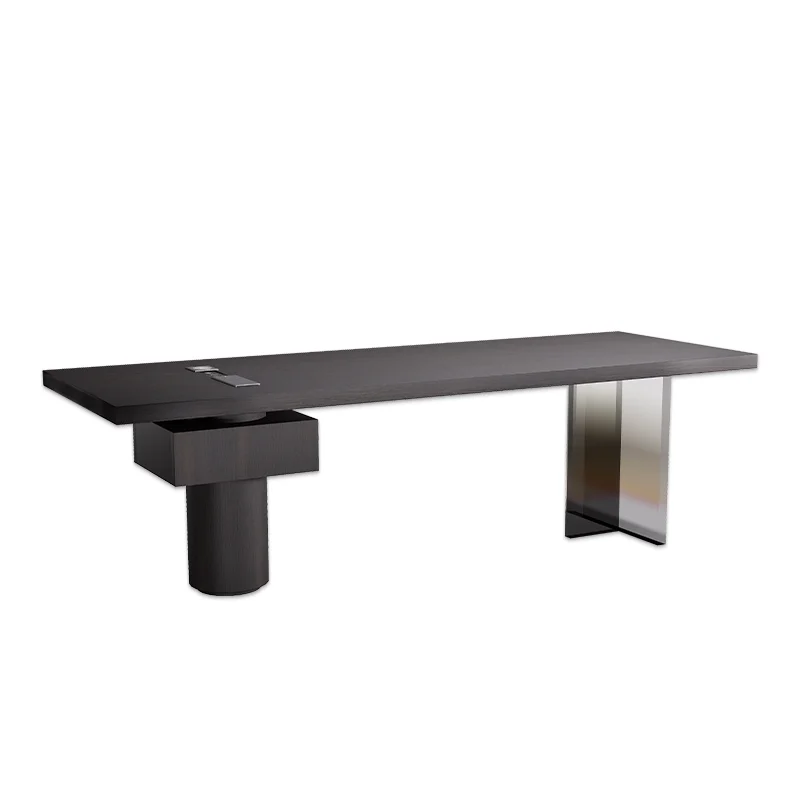 Italian minimalist desk living room light luxury modern study home office computer desk
Italian minimalist desk living room light luxury modern study home office computer desk