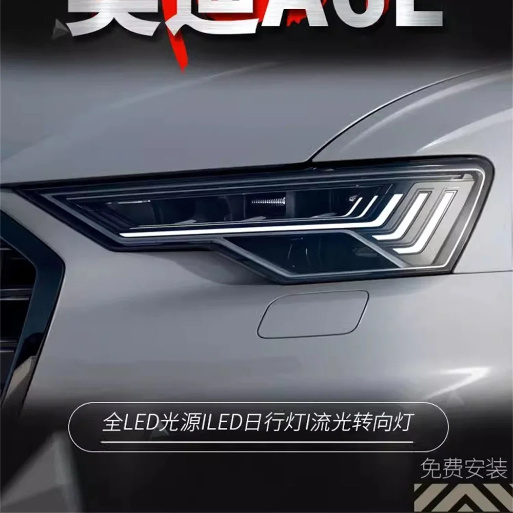 Автомобильные галогенные светодиодные фары в сборе для 19-23 Audi A6L C8, модифицированные дневные ходовые огни DRL, указатель поворота, 2 шт.
Автомобильные галогенные светодиодные фары в сборе для 19-23 Audi A6L C8, модифицированные дневные ходовые огни DRL, указатель поворота, 2 шт.