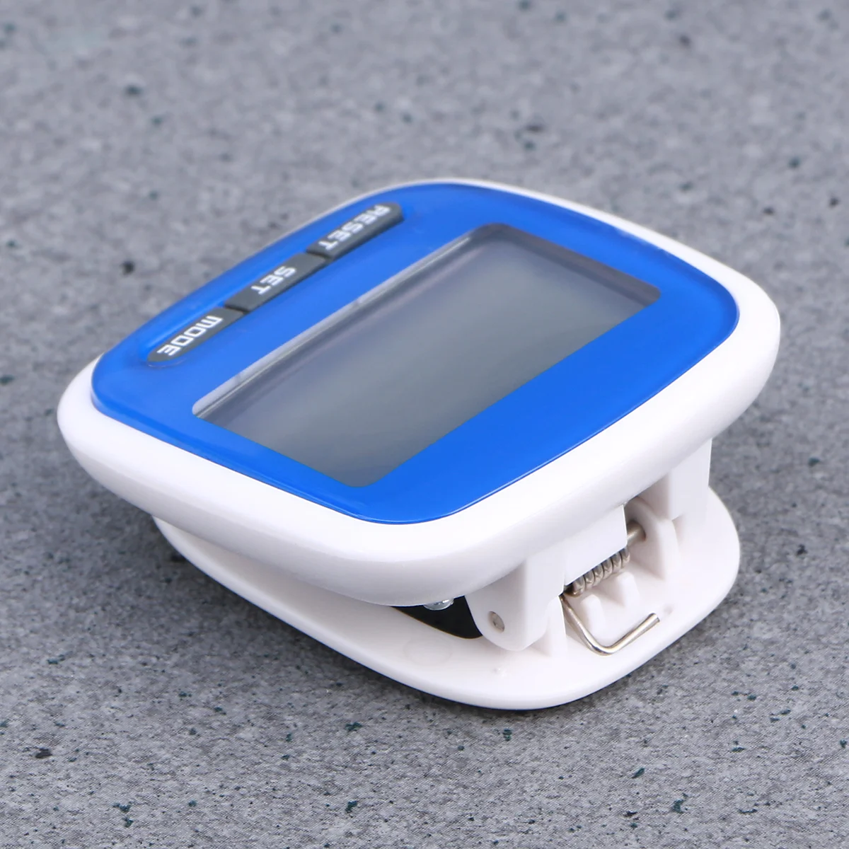 Multi-function LED Display Pocket Pedometer Step Counter (Blue)
Multi-function LED Display Pocket Pedometer Step Counter (Blue)