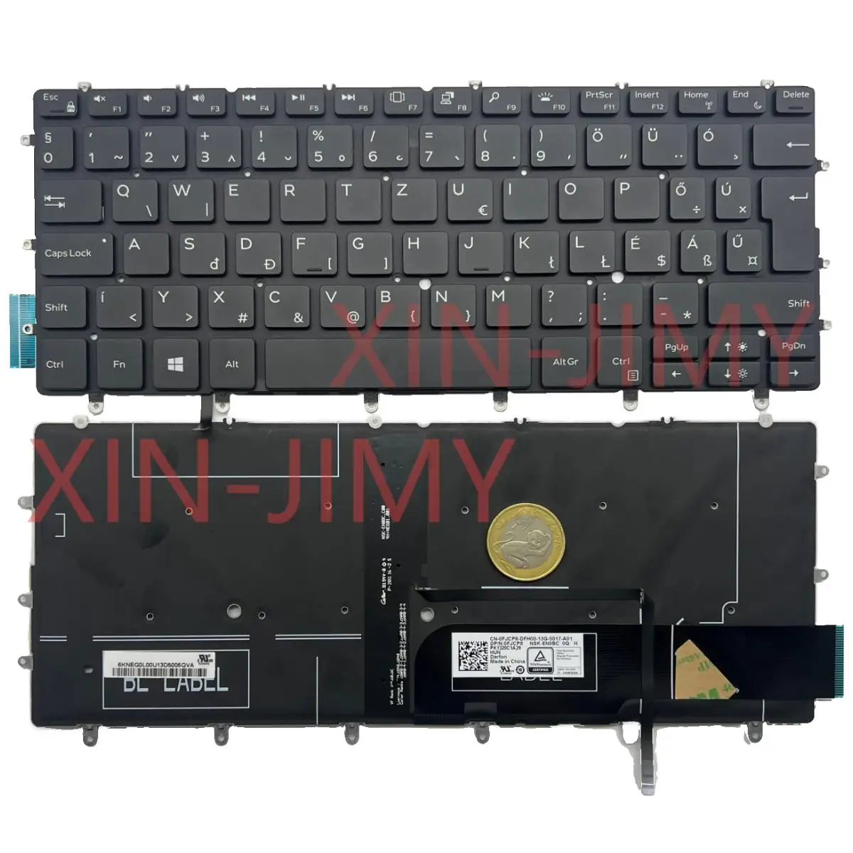 7347 Венгерская клавиатура с подсветкой для ноутбука DELL XPS 13 9370 9380 9305 9317 13-9370 13-9380 9343 9350 9360 7547
7347 Венгерская клавиатура с подсветкой для ноутбука DELL XPS 13 9370 9380 9305 9317 13-9370 13-9380 9343 9350 9360 7547