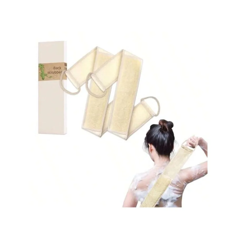 【New style】XAPY Loofah StrapBack Scrubber Made Fr Organic Loofa For Shower Eoliating Bath Luffa Onge For Men And Wen 2Pack
【New style】XAPY Loofah StrapBack Scrubber Made Fr Organic Loofa For Shower Eoliating Bath Luffa Onge For Men And Wen 2Pack