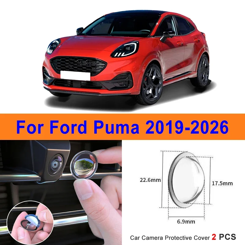 360 Reverse Image Car Camera Cover Anti-Scratch PC Lens Protector Stickers For Ford Puma 2019-2026 2Pcs
360 Reverse Image Car Camera Cover Anti-Scratch PC Lens Protector Stickers For Ford Puma 2019-2026 2Pcs
