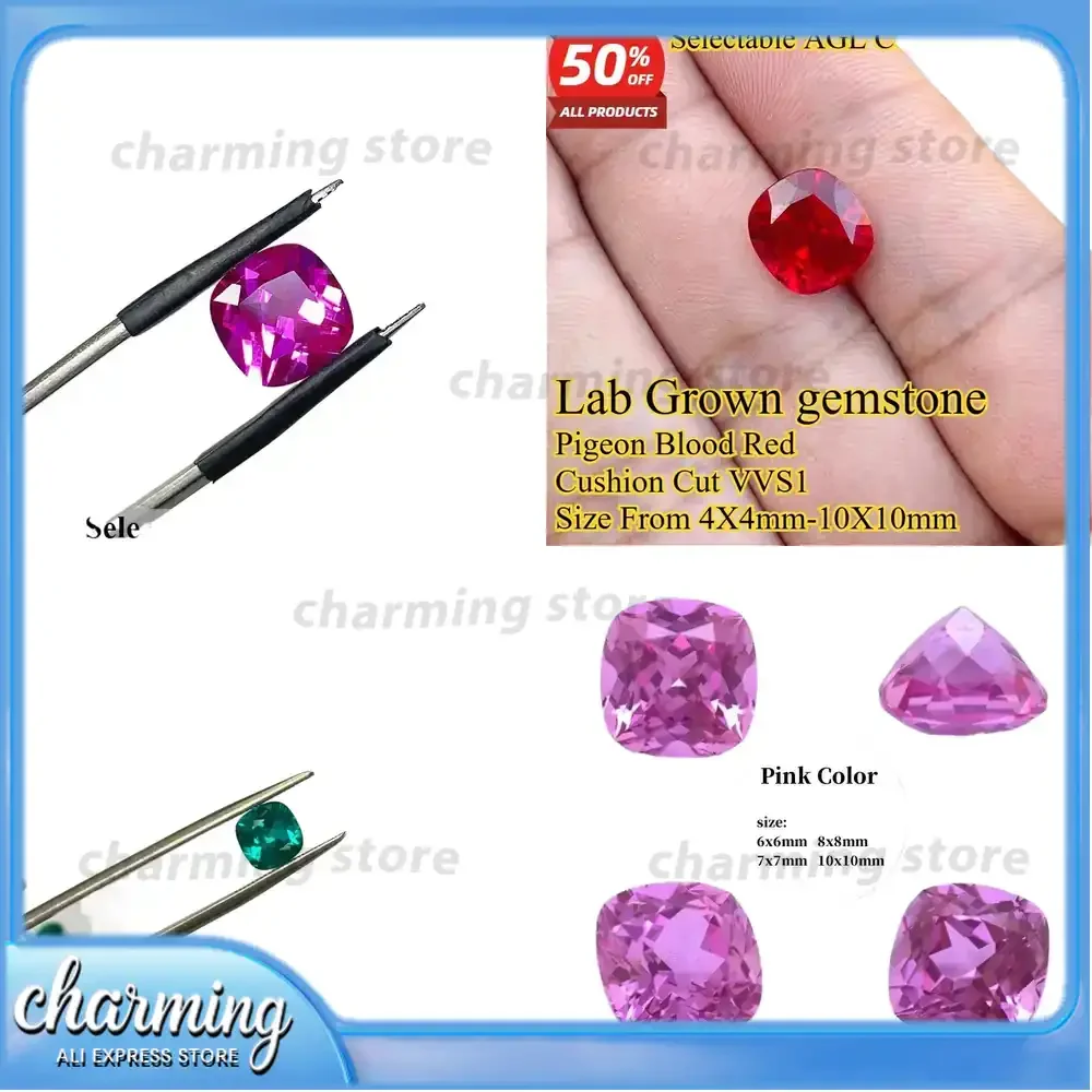 Lab Grown Sapphire Cushion Cut Loose Gemstone for DIY Jewelry Making Rings Necklaces Lab Created Sapphire Natural Sapphire
Lab Grown Sapphire Cushion Cut Loose Gemstone for DIY Jewelry Making Rings Necklaces Lab Created Sapphire Natural Sapphire