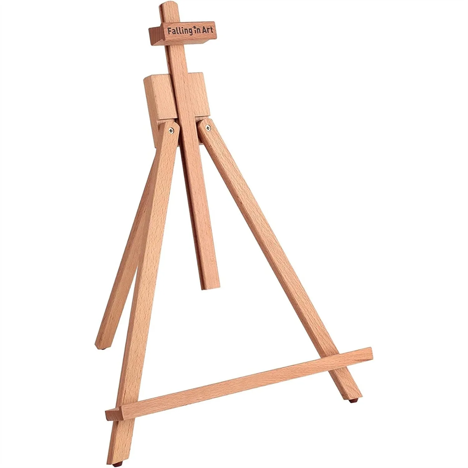 Beechwood Tabletop Easel Display Stand for Painting - Holds Canvas Up to 22.5 Inches High, A-Frame Artist Tripod with Rubber
Beechwood Tabletop Easel Display Stand for Painting - Holds Canvas Up to 22.5 Inches High, A-Frame Artist Tripod with Rubber