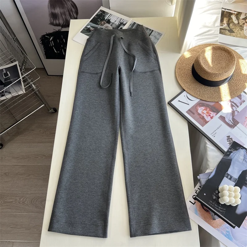 Lulu High Waist Casual Air Cotton Loose Wide Leg Pants Women's Yoga Trousers Slimming Effect Drapey Comfortable Casual Pants
Lulu High Waist Casual Air Cotton Loose Wide Leg Pants Women's Yoga Trousers Slimming Effect Drapey Comfortable Casual Pants
