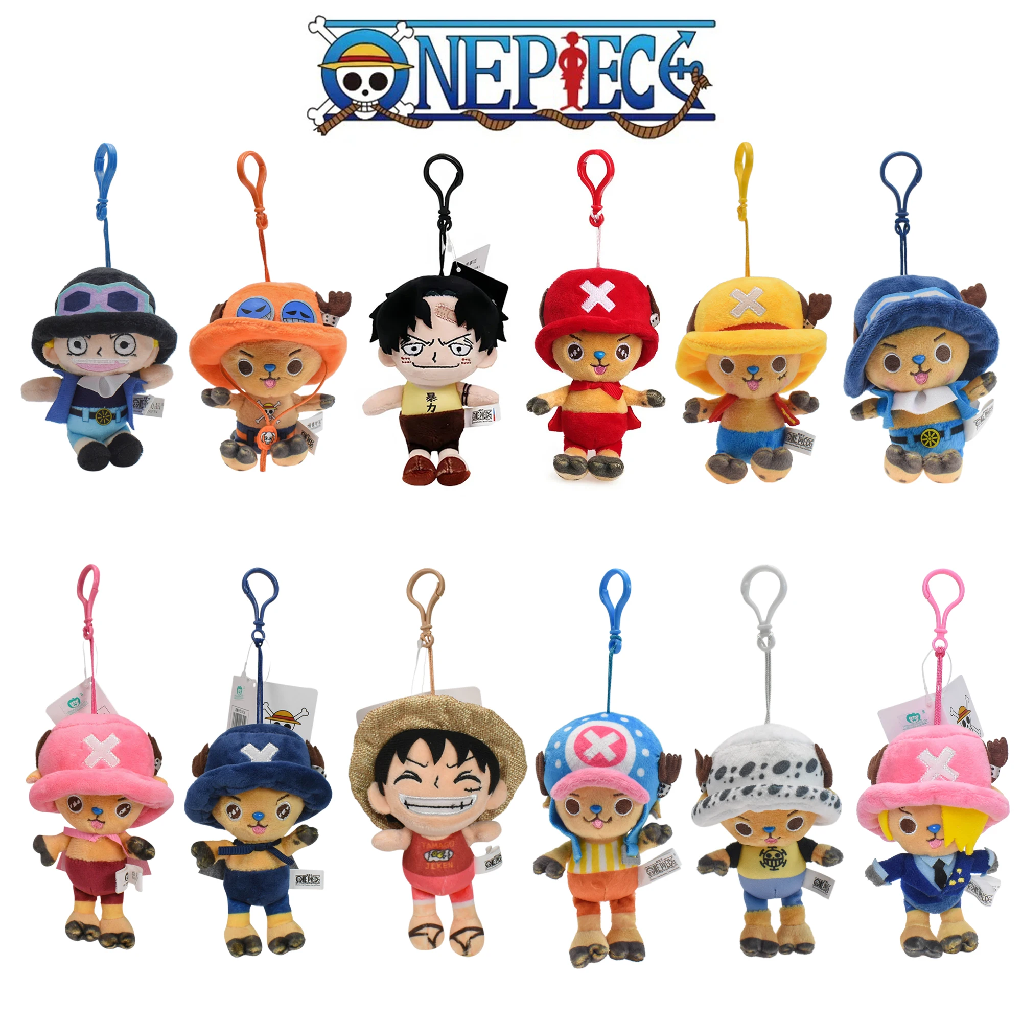 One Piece Original Plush Pendant Doll Luffy Toy Tony Chopper Sabo Keychain Soft Anime Stuffed Backpack Ornaments Toy Gifts 12CM
One Piece Original Plush Pendant Doll Luffy Toy Tony Chopper Sabo Keychain Soft Anime Stuffed Backpack Ornaments Toy Gifts 12CM
