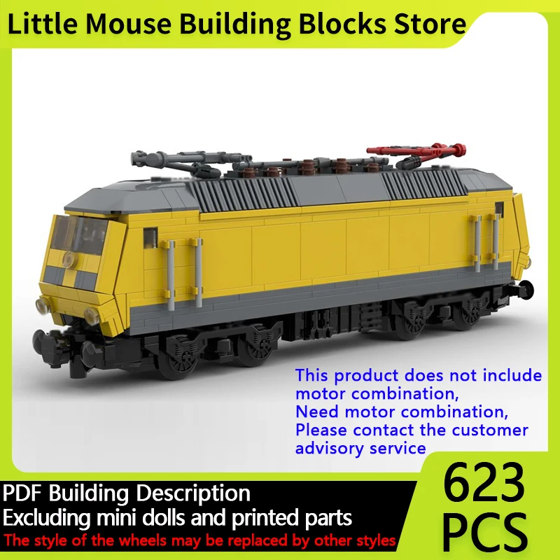City Car Model MOC Building Bricks BR 120-502 Electric Locomotive Modular Technology Gifts Holiday Assemble Children Toys Suit
City Car Model MOC Building Bricks BR 120-502 Electric Locomotive Modular Technology Gifts Holiday Assemble Children Toys Suit