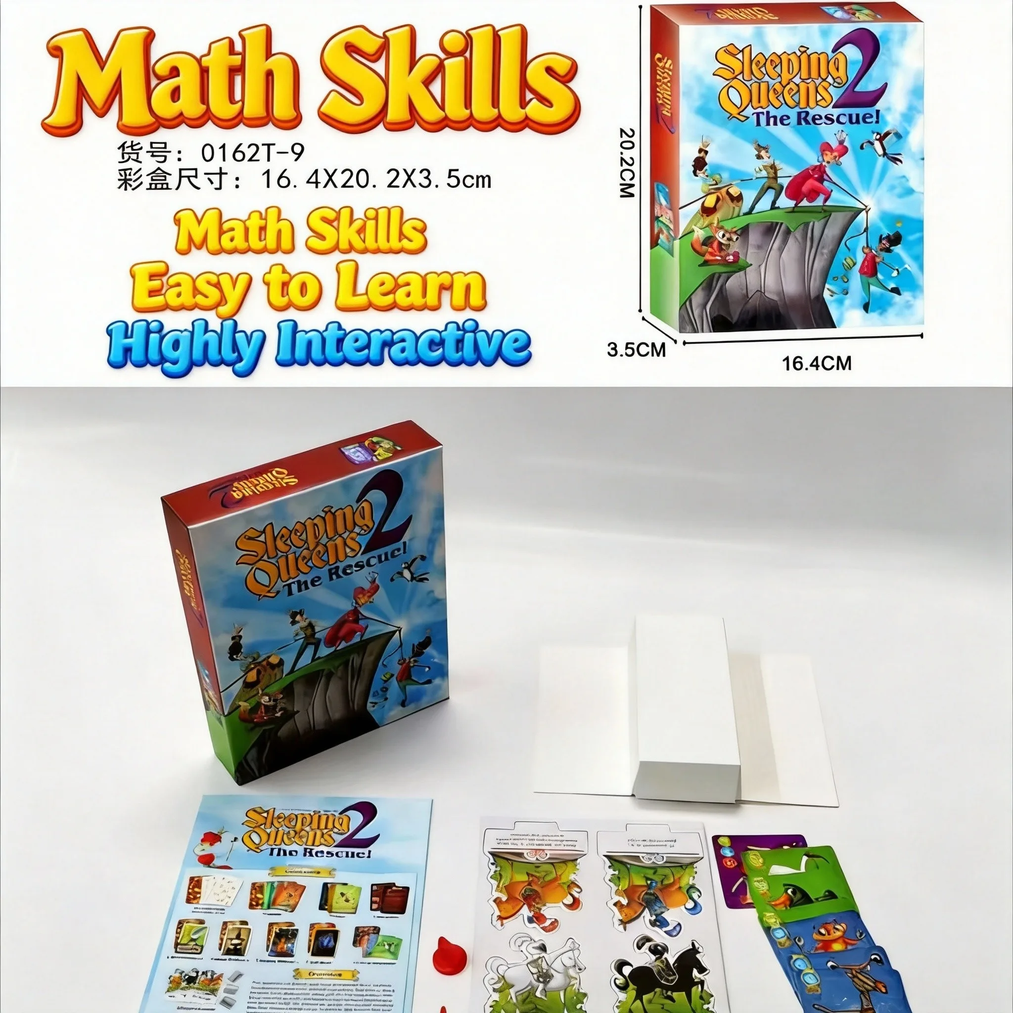 Популярная настольная игра, английская версия, настольная игра «Спящая королева Рик»
Популярная настольная игра, английская версия, настольная игра «Спящая королева Рик»