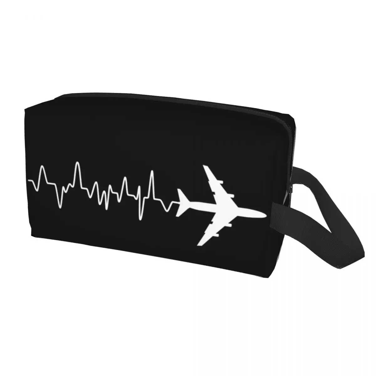 Custom Airplane Pilot Heartbeat Toiletry Bag for Women Aviator Makeup Cosmetic Organizer Ladies Beauty Storage Dopp Kit Box
Custom Airplane Pilot Heartbeat Toiletry Bag for Women Aviator Makeup Cosmetic Organizer Ladies Beauty Storage Dopp Kit Box