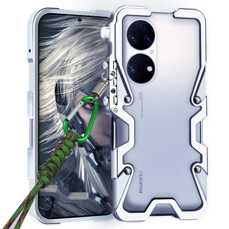 Zimon Armor Metal Aluminum Phone Cases Bumper For Huawei Pura80 Pura70 P60 P50 Pro Cover Mechanical Purely Handmade Skull Case
Zimon Armor Metal Aluminum Phone Cases Bumper For Huawei Pura80 Pura70 P60 P50 Pro Cover Mechanical Purely Handmade Skull Case