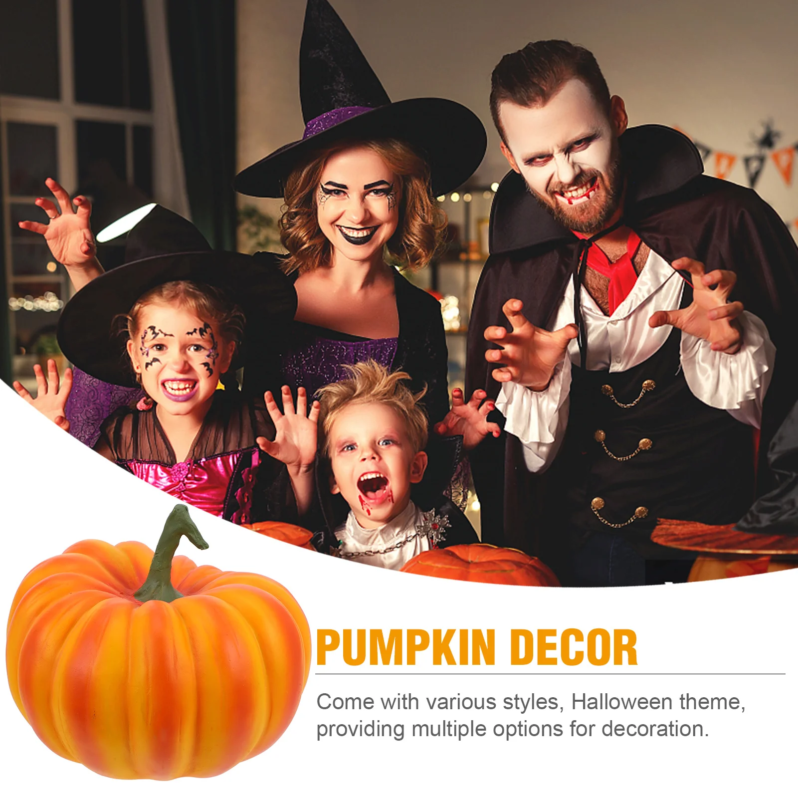 Artificial Resin Pumpkin Decoration Realistic Lifelike Pumpkin for Halloween Thanksgiving Fall Tabletop Home Decor Props
Artificial Resin Pumpkin Decoration Realistic Lifelike Pumpkin for Halloween Thanksgiving Fall Tabletop Home Decor Props