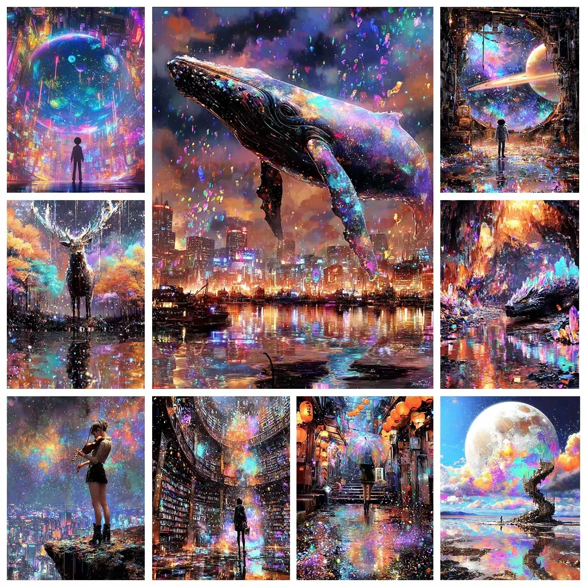 500/1000/1200/2000PCS Jigsaw Puzzle Stardust Fantasy Celestial Night Sky Art For Adults Family Fun Relaxing Brain Teaser Gift
500/1000/1200/2000PCS Jigsaw Puzzle Stardust Fantasy Celestial Night Sky Art For Adults Family Fun Relaxing Brain Teaser Gift