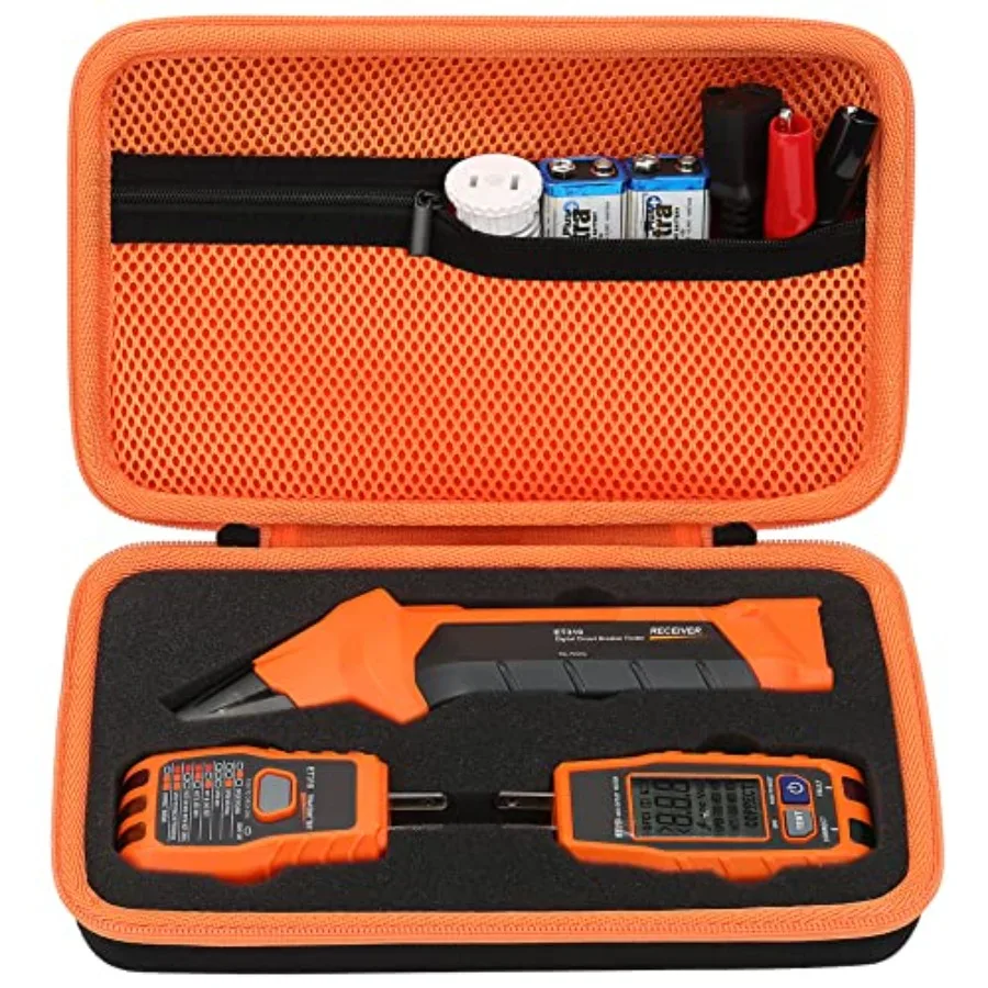 【Spot goods】Hard Case for Klein Tools ET310 AC Circuit Breaker Finder and 80016 Circuit Breaker Finder Tool Kit and 80041 Outle
【Spot goods】Hard Case for Klein Tools ET310 AC Circuit Breaker Finder and 80016 Circuit Breaker Finder Tool Kit and 80041 Outle