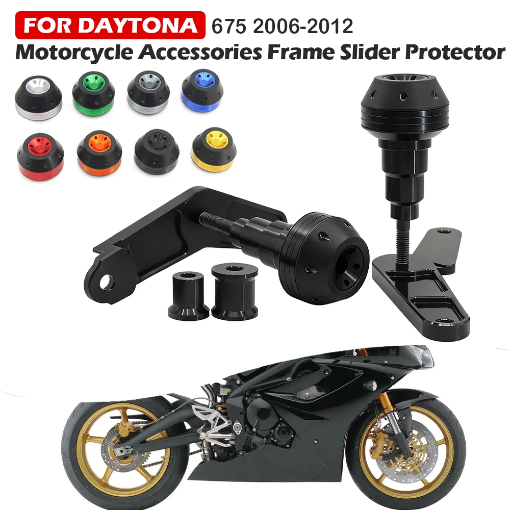 Для Daytona 675 2006-2012 2007 2008 2009 2011 2012 рама слайдер защита от столкновений мотоцикл защита от падения двигателя аварийная накладка
Для Daytona 675 2006-2012 2007 2008 2009 2011 2012 рама слайдер защита от столкновений мотоцикл защита от падения двигателя аварийная накладка