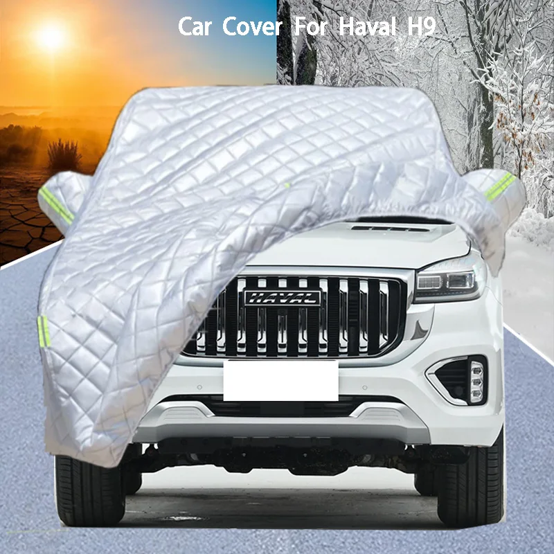 For HAVAL H9 Car Cover Delivers Hail Protection, Scratch Guard, prevents paint peelingRain & Snow Resistance
For HAVAL H9 Car Cover Delivers Hail Protection, Scratch Guard, prevents paint peelingRain & Snow Resistance