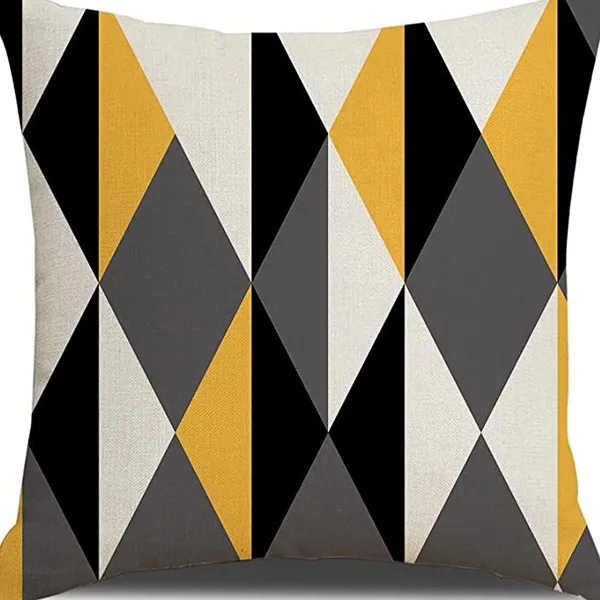 1Pc Nordic Geometric Diamond Peach Skin Cushion Cover Yellow Grey Triangle Pillowcase For Sofa Living Room Modern Home Decor
1Pc Nordic Geometric Diamond Peach Skin Cushion Cover Yellow Grey Triangle Pillowcase For Sofa Living Room Modern Home Decor