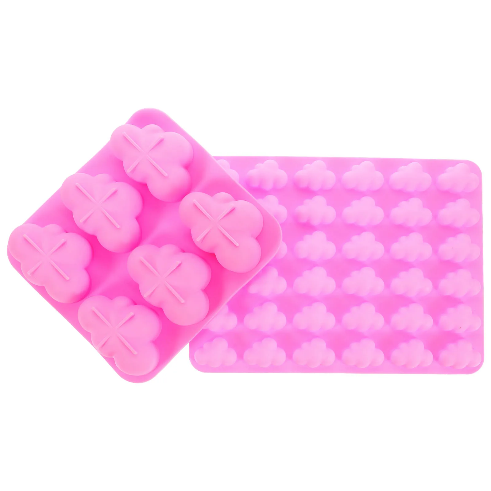 2 Pcs Cloud Shaped Silicone 36 Small White Molds 6 Large White Cake Molds Baking Chocolate Making Tools
2 Pcs Cloud Shaped Silicone 36 Small White Molds 6 Large White Cake Molds Baking Chocolate Making Tools