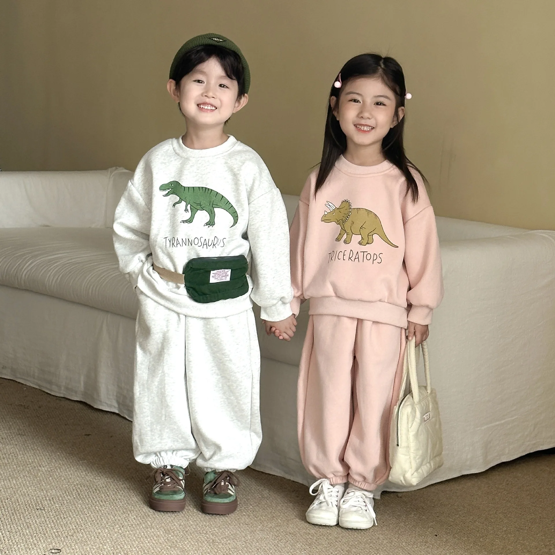 2025 Autumn Kids Clothes Suit 2pcs Knitted Sweatershirt and Pants Dinosaur Children Clothes Set Children Clothes
2025 Autumn Kids Clothes Suit 2pcs Knitted Sweatershirt and Pants Dinosaur Children Clothes Set Children Clothes
