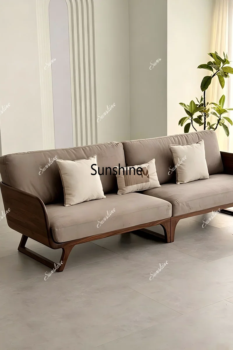 YNew Chinese-style simple solid wood sofa high-end minimalist villa clubhouse straight row customization
YNew Chinese-style simple solid wood sofa high-end minimalist villa clubhouse straight row customization