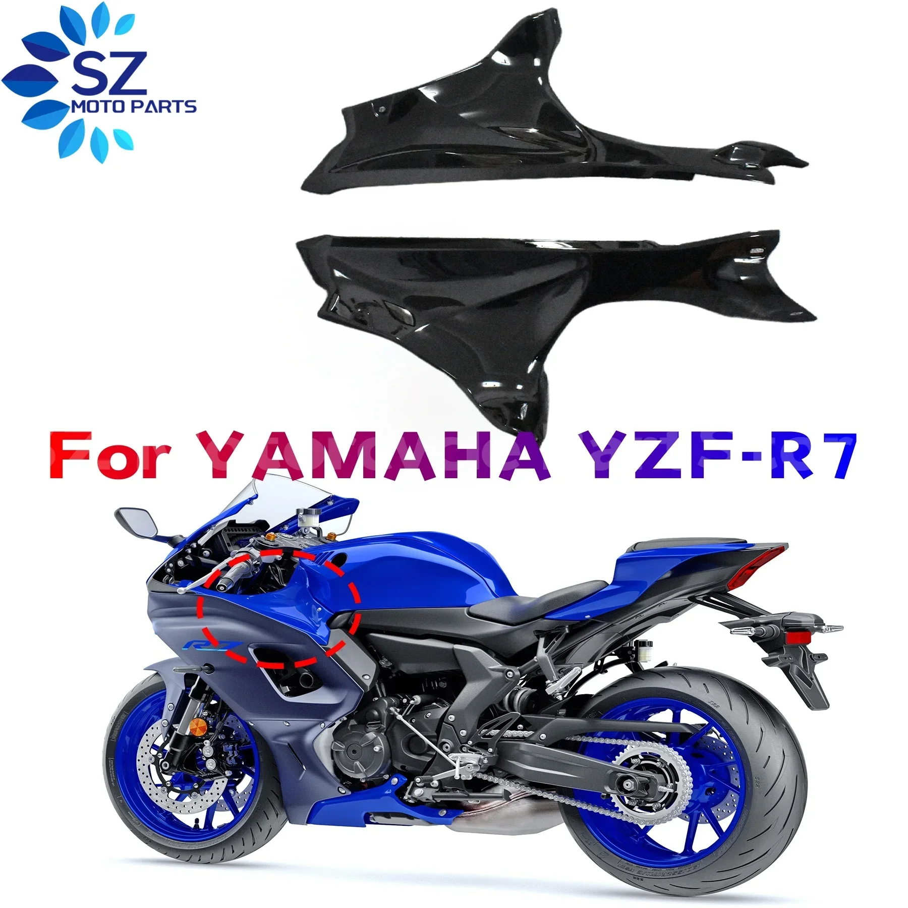 ABS Plastic Left Right Head Tube Cover Motorcycle Replacement Parts Fit For Yamaha YZF-R7 YZF R7 2022 2023 2024
ABS Plastic Left Right Head Tube Cover Motorcycle Replacement Parts Fit For Yamaha YZF-R7 YZF R7 2022 2023 2024