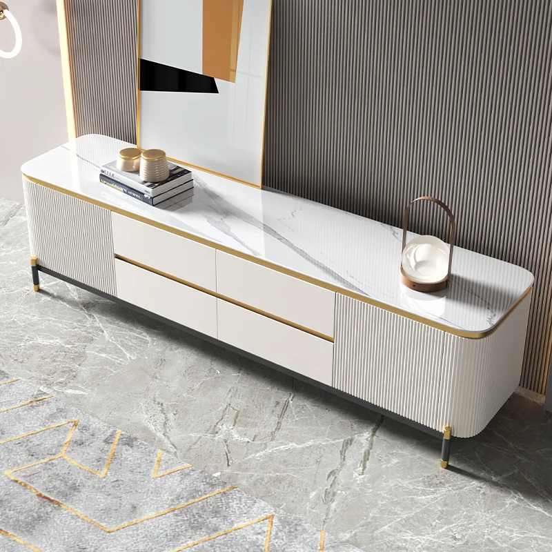 #Elegant TV Stands and Coffee Table Side Table Set Glass Door With Drawer Luxury Slate Top Stainless Steel Leg TV Cabinets
#Elegant TV Stands and Coffee Table Side Table Set Glass Door With Drawer Luxury Slate Top Stainless Steel Leg TV Cabinets
