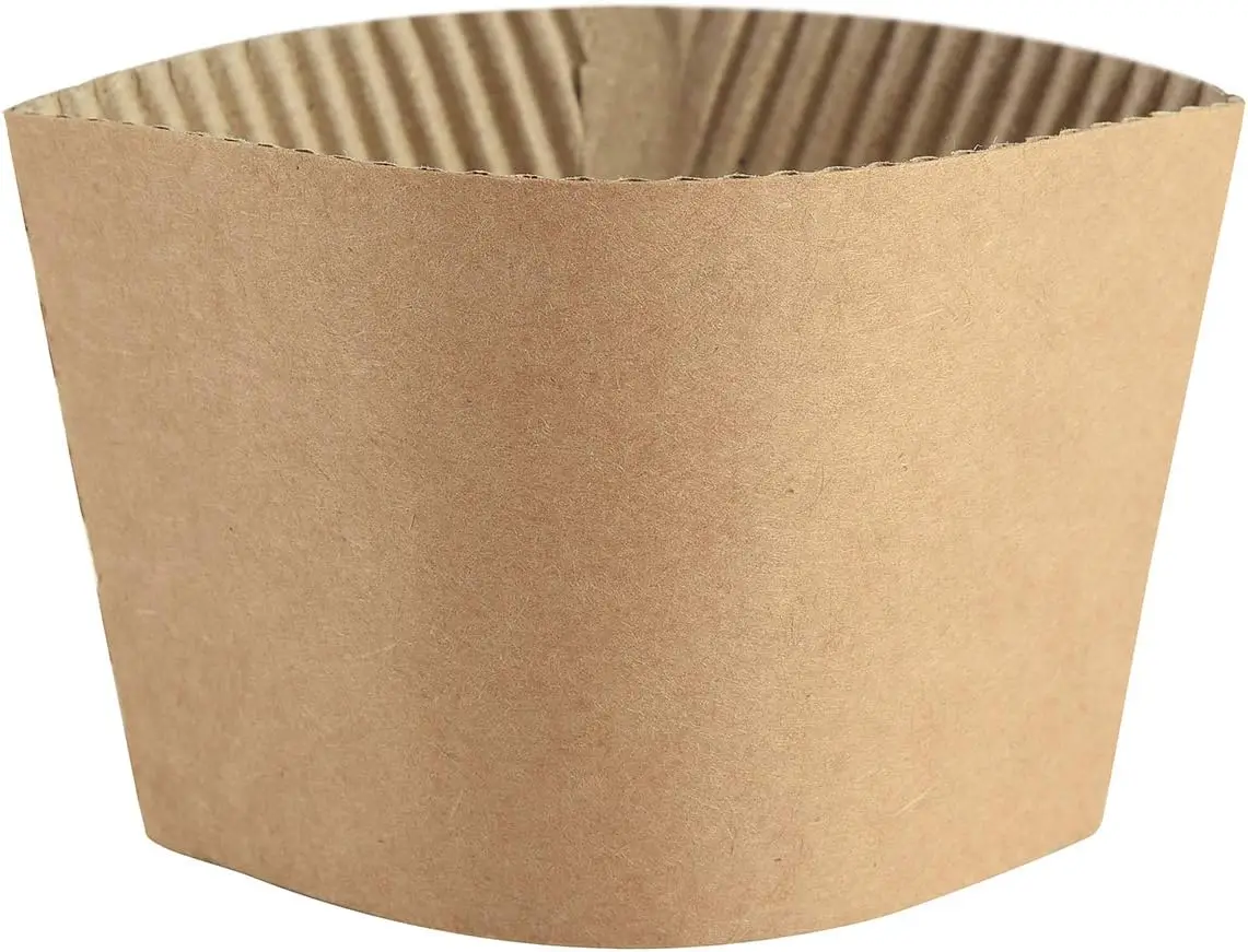 Coffee Sleeves - 500 count Disposable Corrugated Hot Cup Sleeves Jackets Holder - Kraft Paper Sleeves Protective Heat
Coffee Sleeves - 500 count Disposable Corrugated Hot Cup Sleeves Jackets Holder - Kraft Paper Sleeves Protective Heat