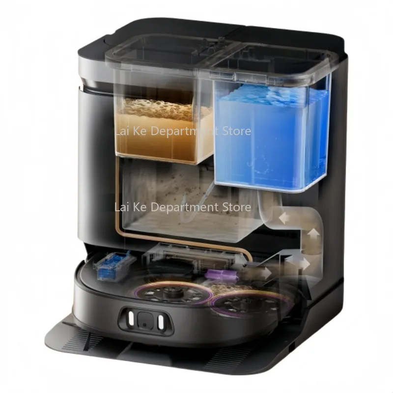 8-in-1 AI Robotic Vacuum Cleaner Hotel Auto-Docking Customized Lidar Navigation Super Anti Tangling 16200Pa Automatic Cleaning
8-in-1 AI Robotic Vacuum Cleaner Hotel Auto-Docking Customized Lidar Navigation Super Anti Tangling 16200Pa Automatic Cleaning